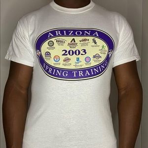 Vintage 2003 Arizona Diamondbacks Spring Training Tee